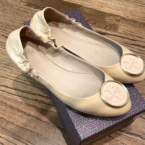 Tory Burch nude flats